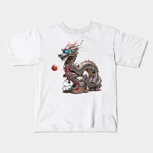 Junk Dada Dragon series v09 Kids T-Shirt